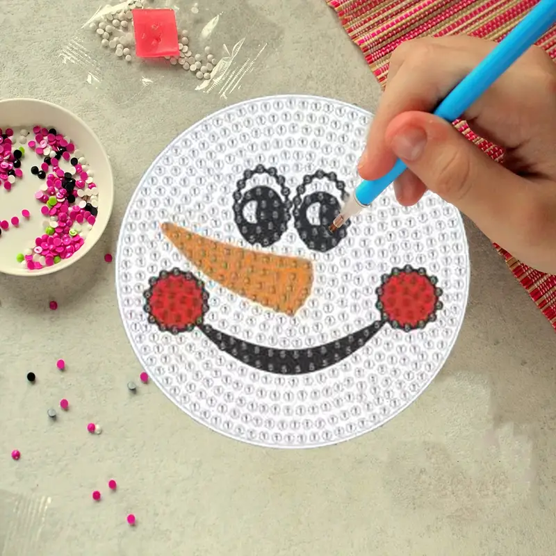 DIY Yeti A Diamond Painting Coasters