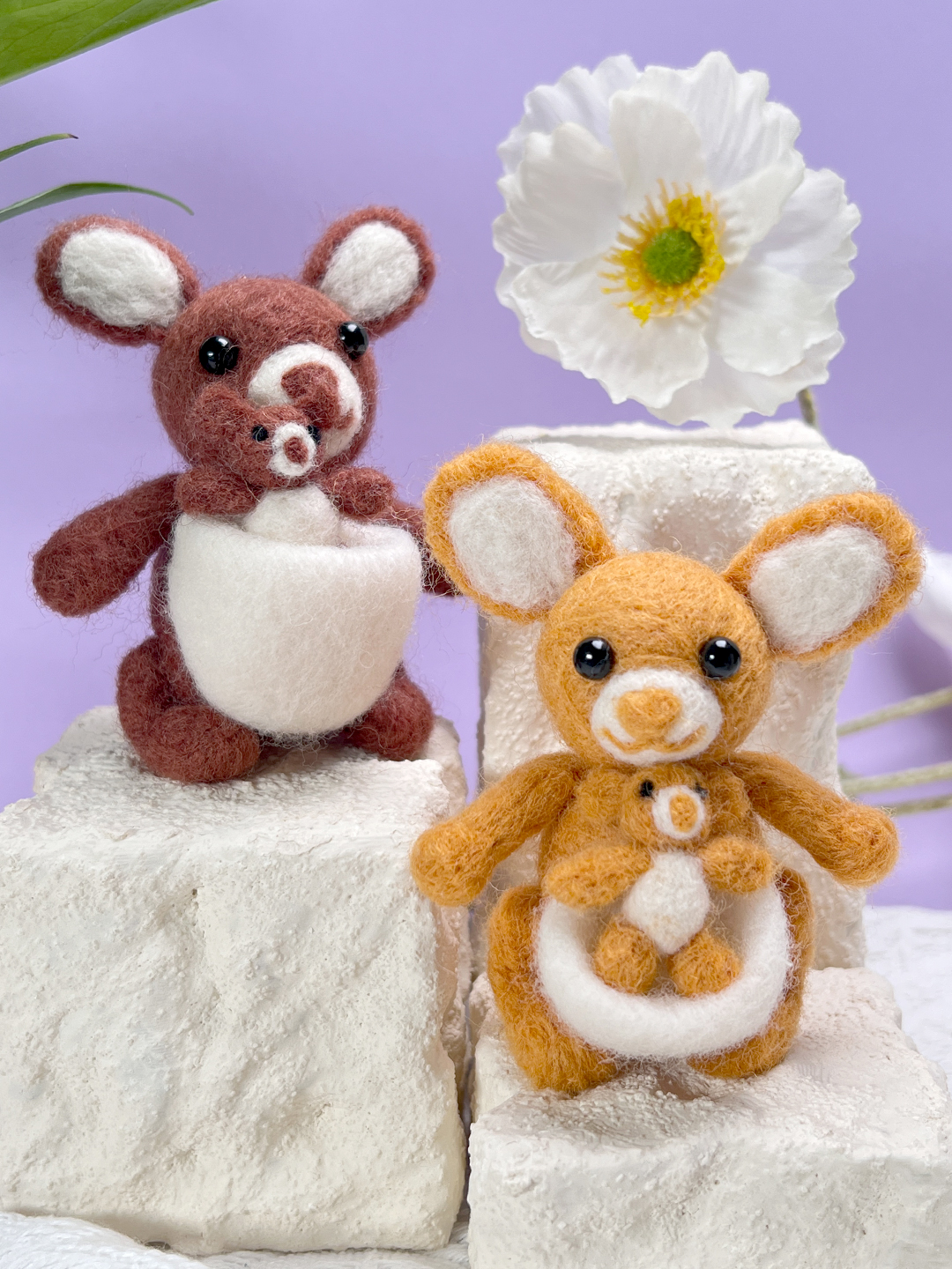 Kanga Felt Animals Needle Felting Kit
