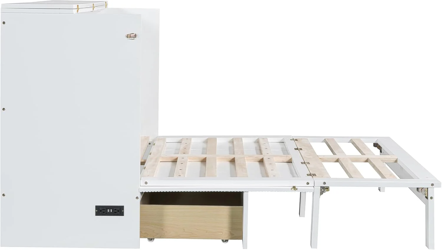 Multifunctional folding bed
