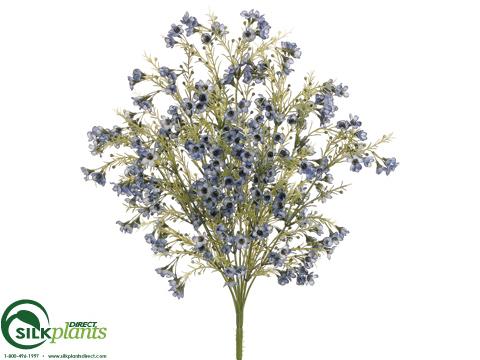 Silk Plants Direct Wax Flower Bush - Lavender - Pack of 12