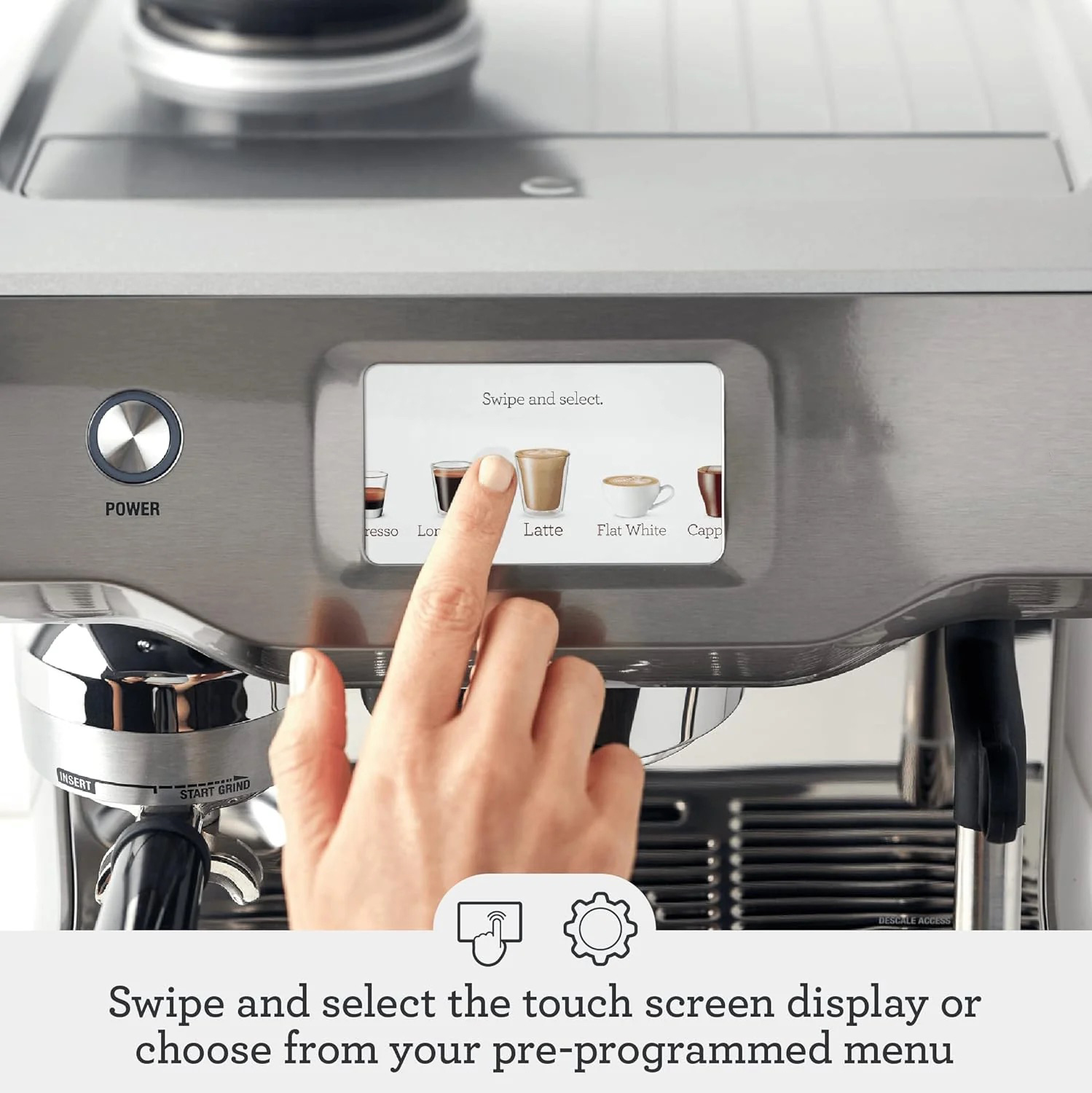 Espresso Machine with Touchscreen