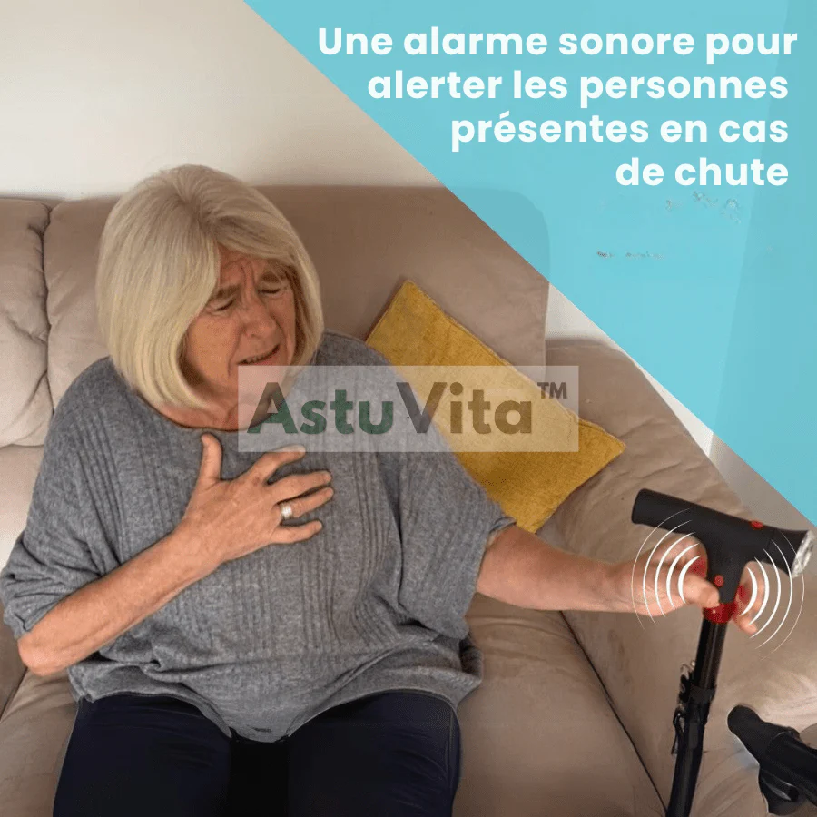 La canne qui aide à vous lever seul et marcher sans peur de tomber