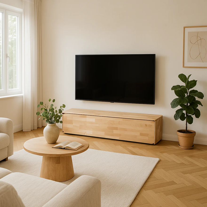 Wooden Hidden Folding Bed Cabinet