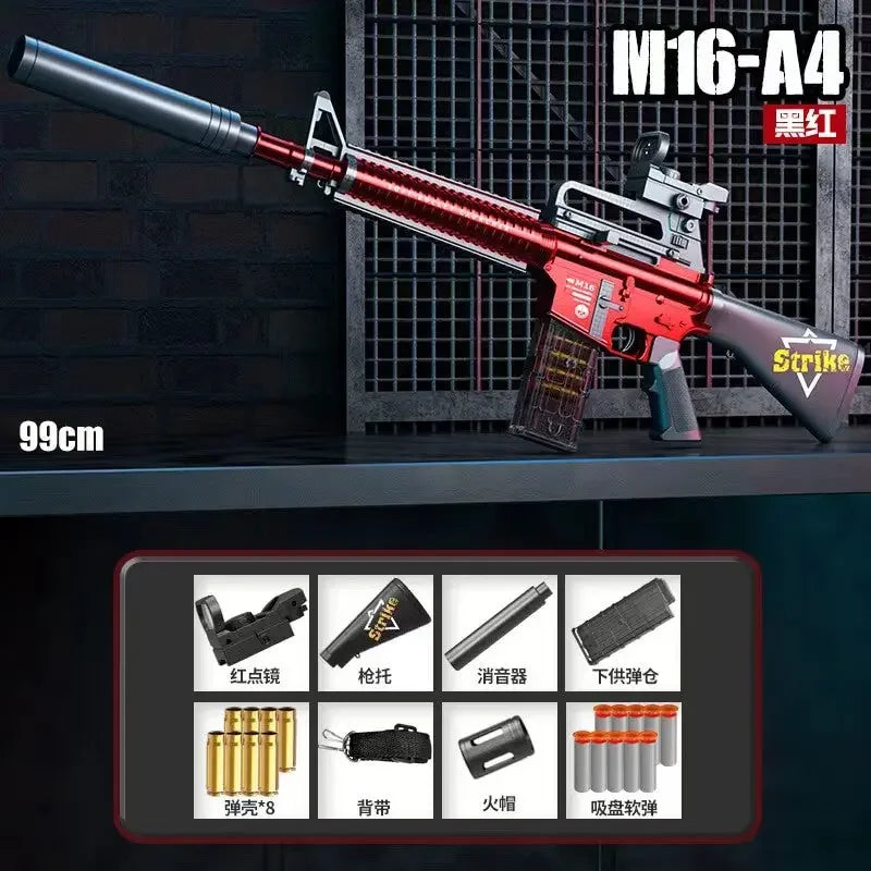 M416 Shell Ejecting Soft Bullet Rifle Gun (Assault Rifle/AR)
