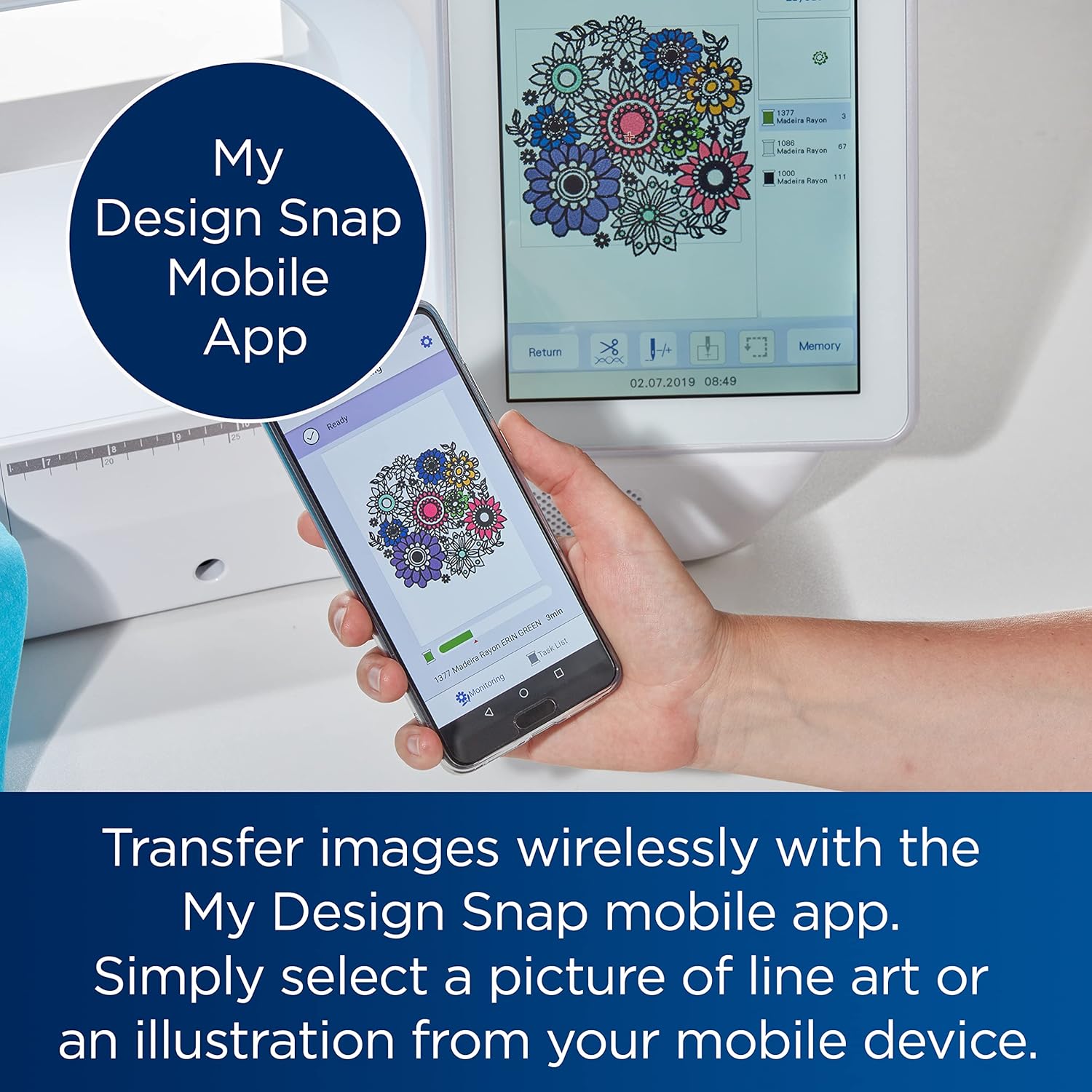 Computerized Sewing & Embroidery Machine
