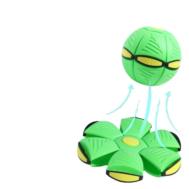 Kids Flying Saucer Ball Magic Deformation UFO Toy