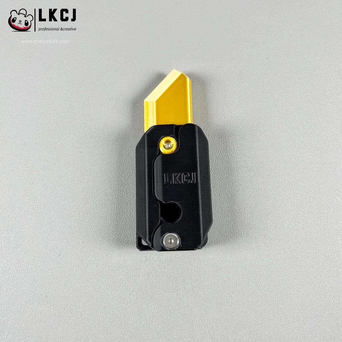 Real 3D Printed Mini 1911 Decompression Model Keychain, Non-launchable