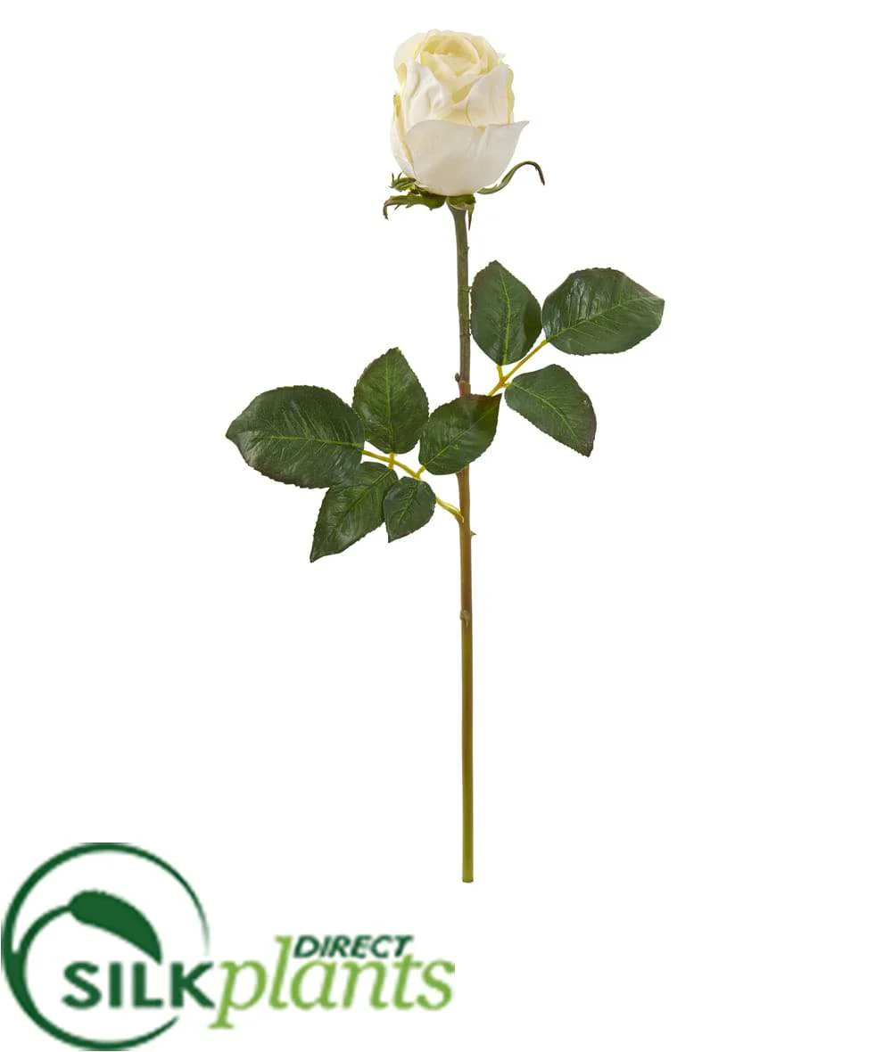 Silk Plants Direct Rose Bud Artificial Flower - Lavender - Pack of 6