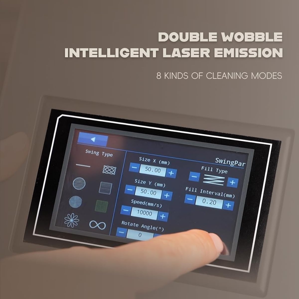 Handheld HD Laser Derusting Instrument