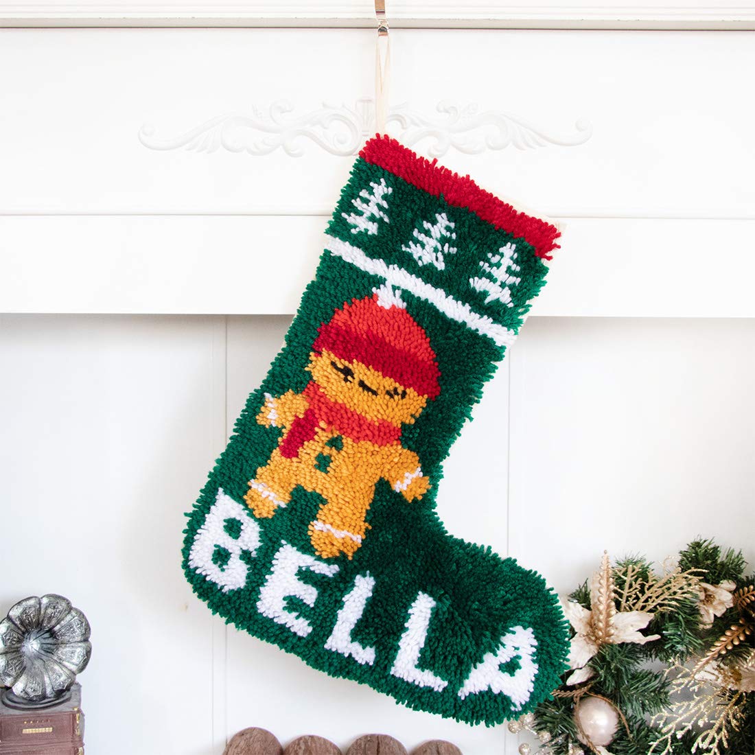 Christmas Stocking Latch Hook Kit