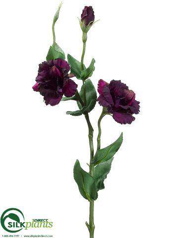 Silk Plants Direct Lisianthus Spray - White - Pack of 12