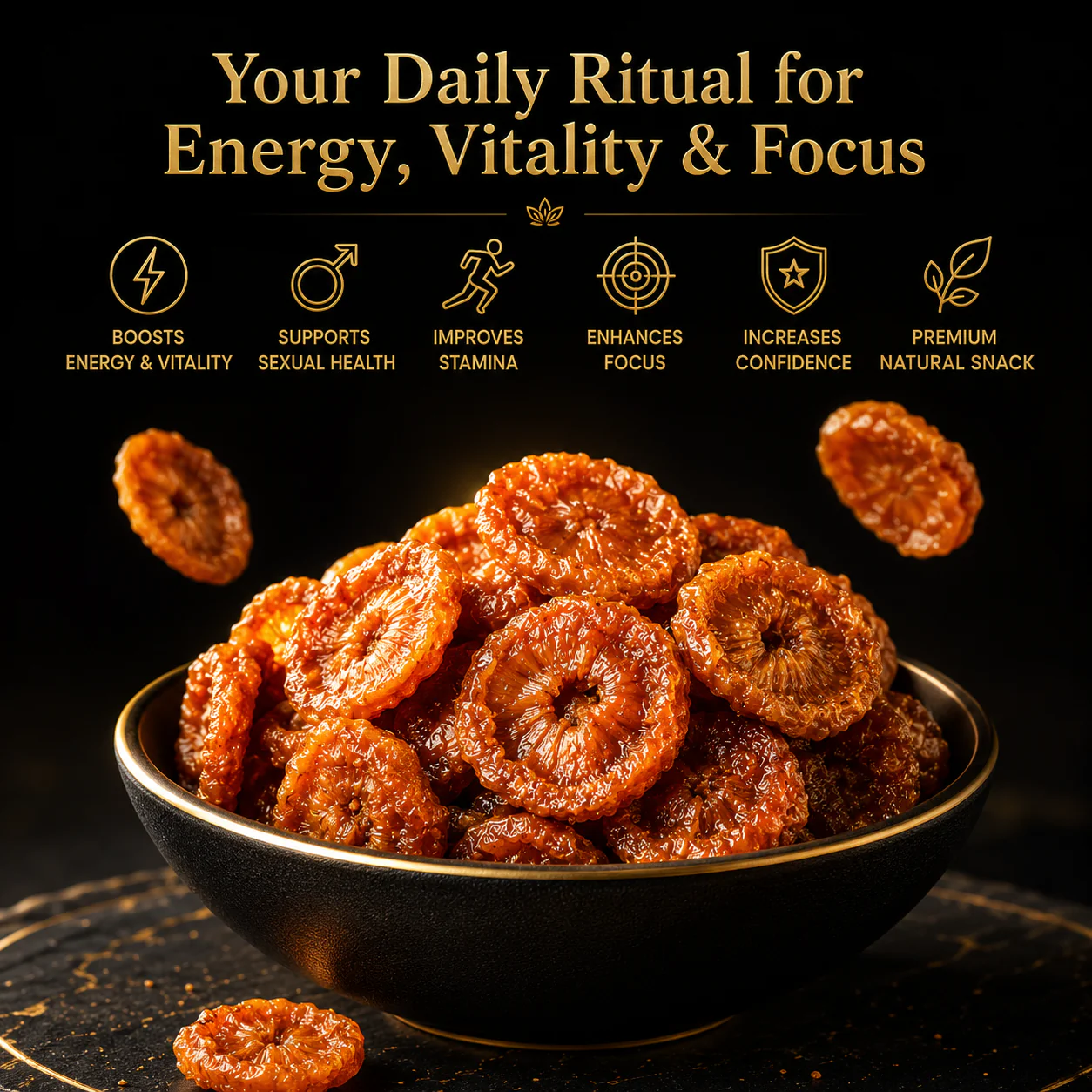 🥇🥦Ultimate Testosterone Revival ✅💯Antioxidant-Rich Rosa Roxburghii Slices for Better Bedroom Performance | Support Energy, Stamina & Bedroom Confidence Naturally-XA