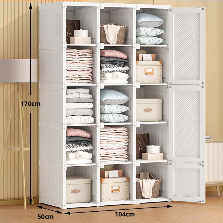 Multifunctional Foldable Modern Wardrobe Cabinets