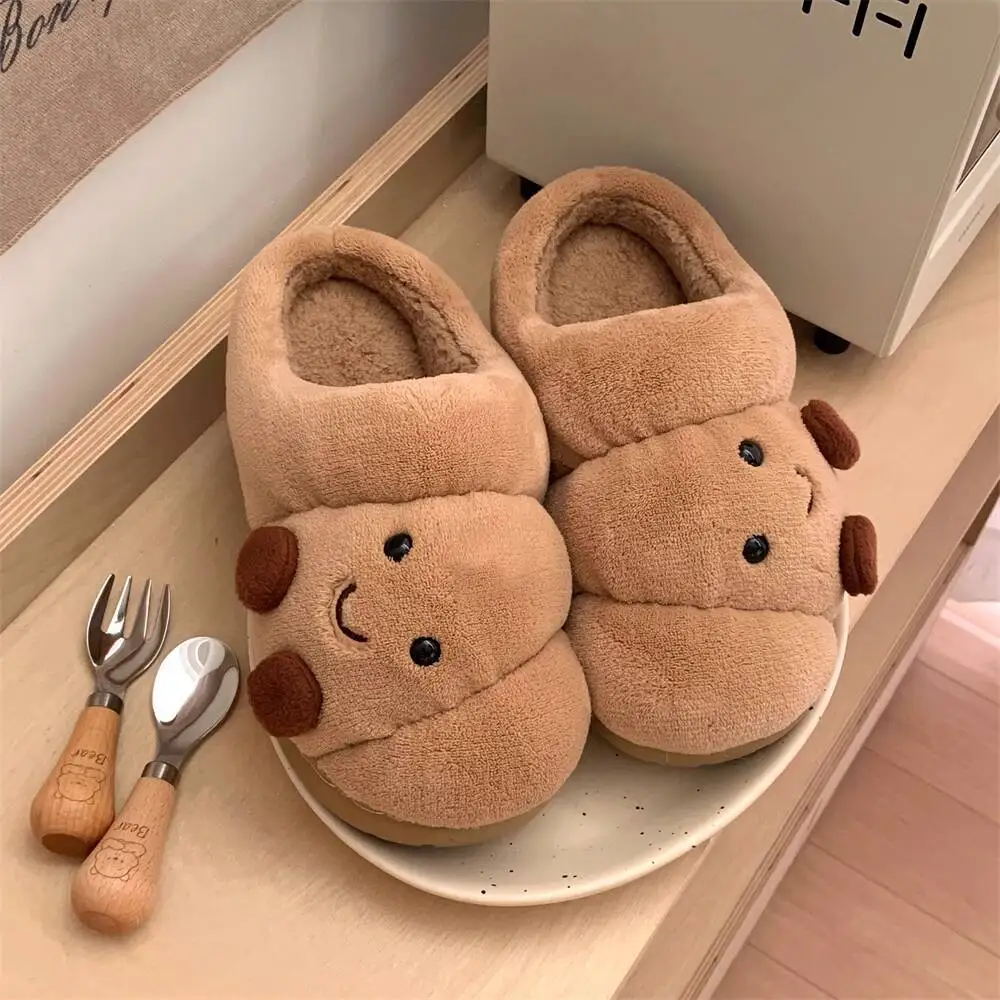 Croissant Bread Slippers