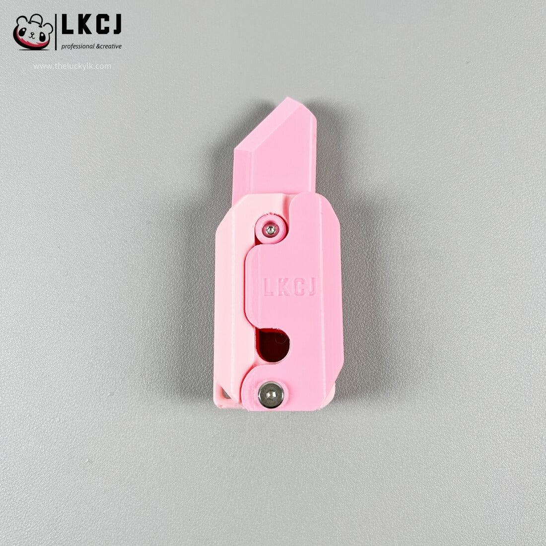 Real 3D Printed Mini 1911 Decompression Model Keychain, Non-launchable