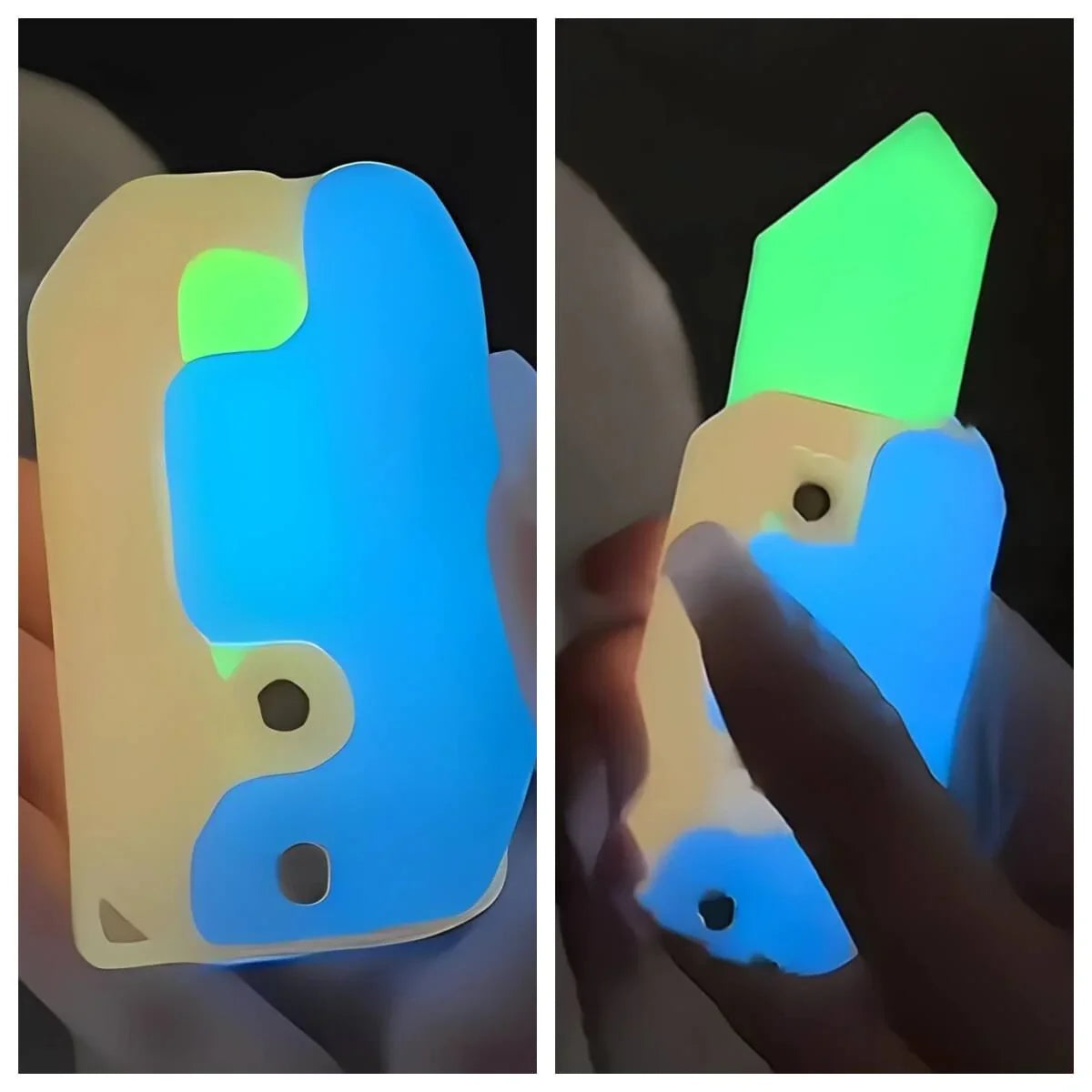 Real 3D Printed Mini 1911 Decompression Model Keychain, Non-launchable