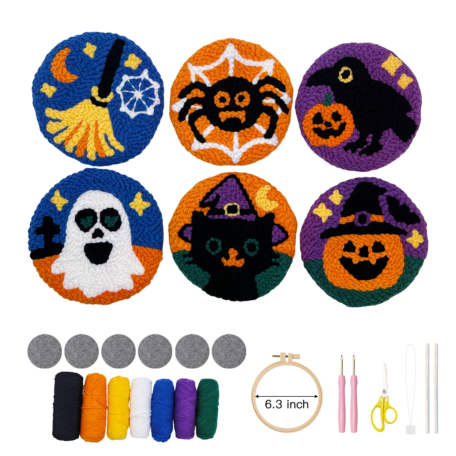 Halloween Punch Needle Kits