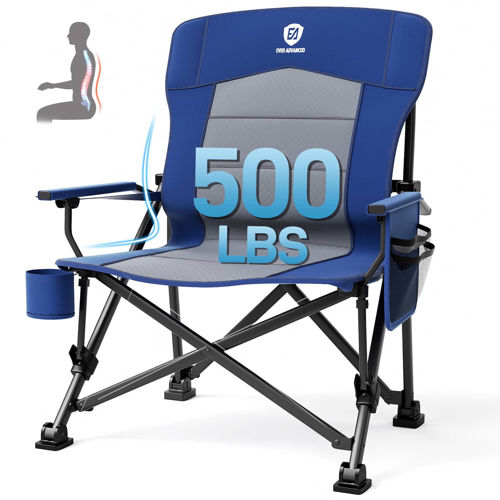 Oversized Folding Camping Chair