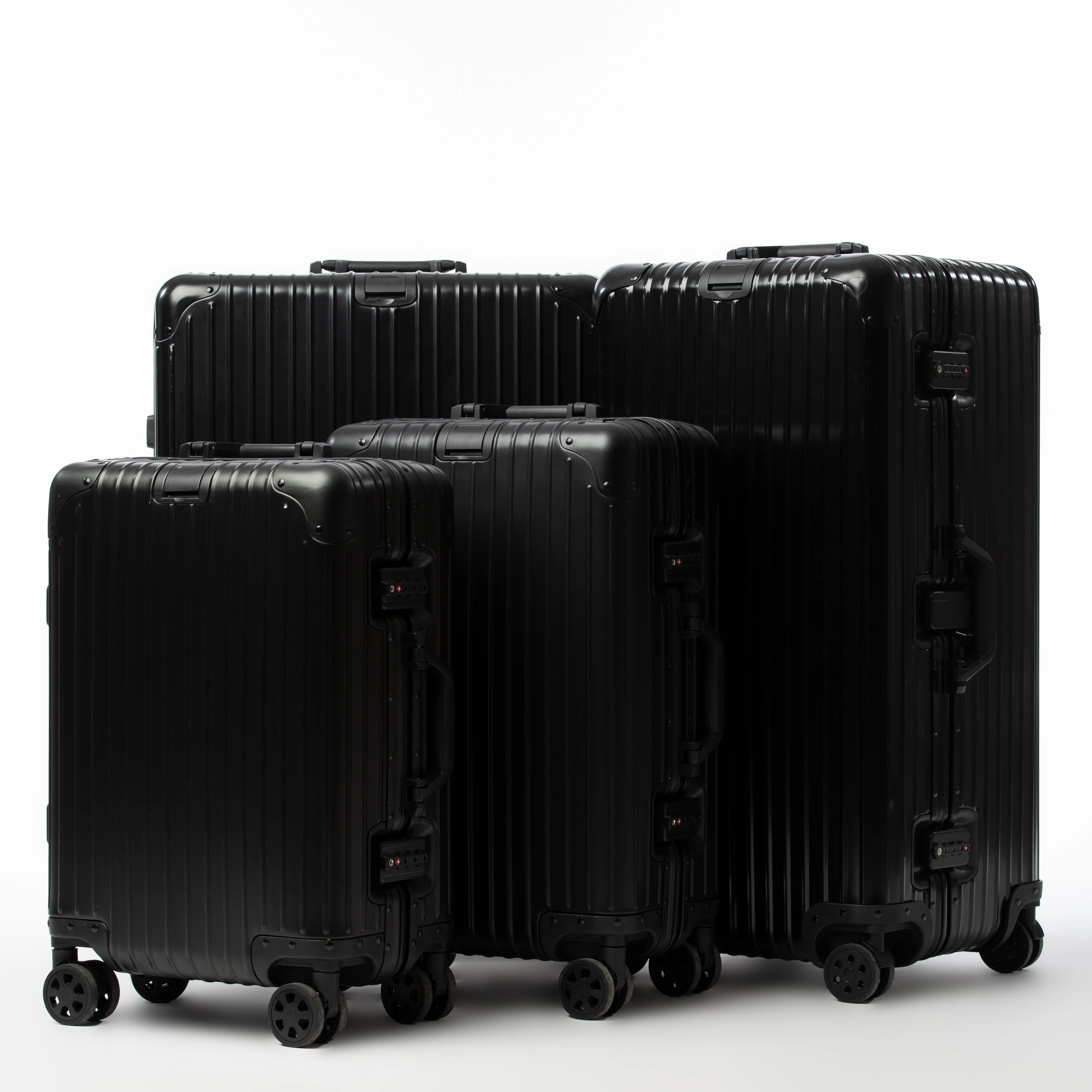ALUMINUM SUITCASE V2 NEW, STRONGER ALUMINIUM & REMOVEABLE WHEELS