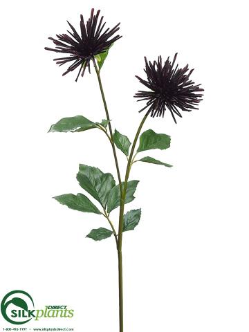 Silk Plants Direct Spider Mum Spray - Cream - Pack of 12
