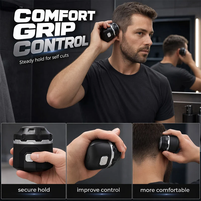 🥳2026 HOT SALE🥳💞50K+ SOLD!💈💪 50% OFF! Men‘s Electric Head Shaver – Stainless steel blades, ergonomic self‑haircut design. 6hr battery, compact & portable. DIY buzz cut at home! ⚡✨