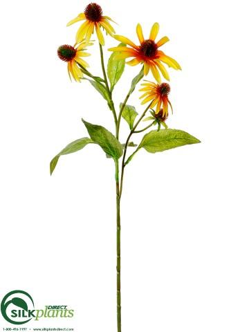 Silk Plants Direct Echinacea Spray - Cerise - Pack of 12