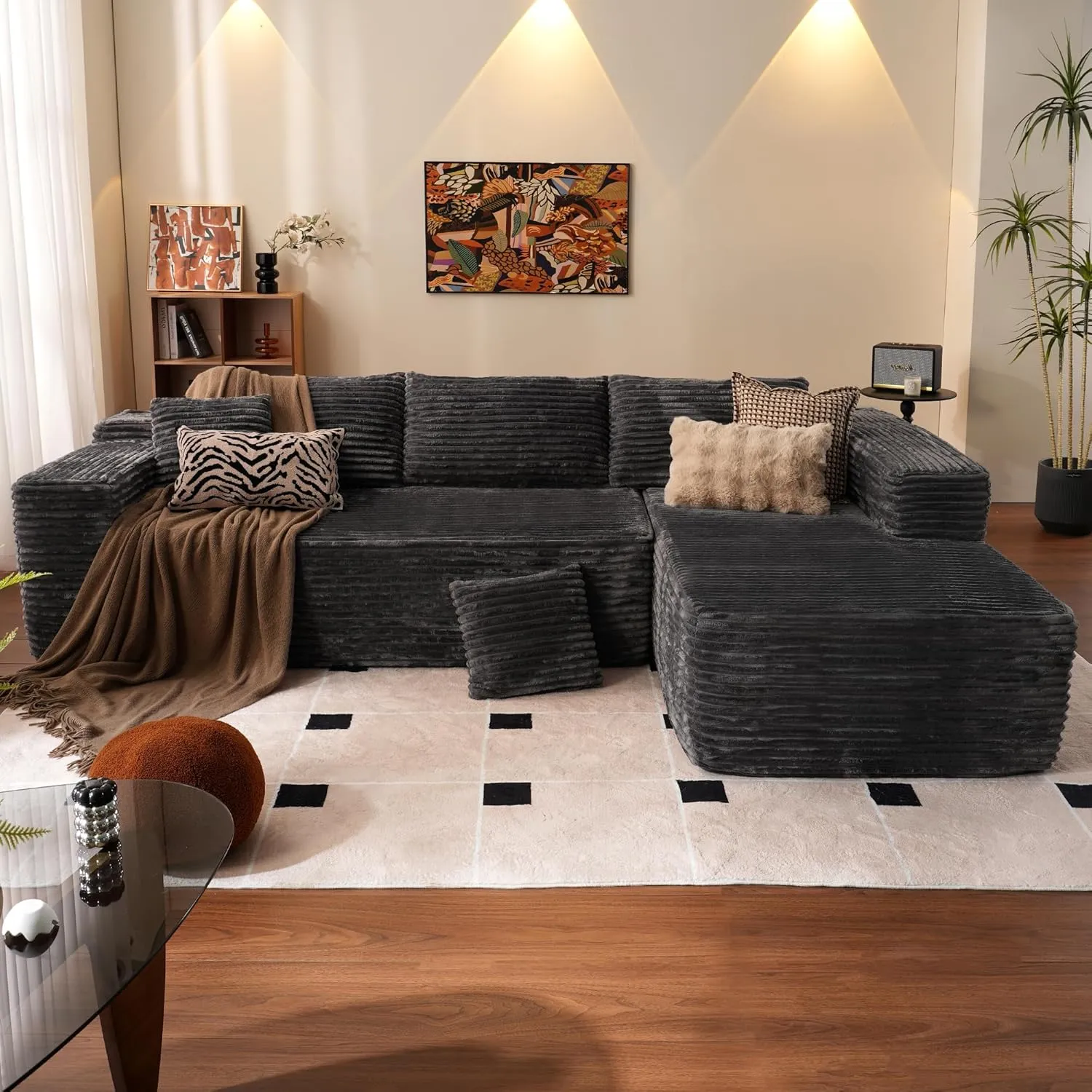 🔥Minimalist L-Shape Couch