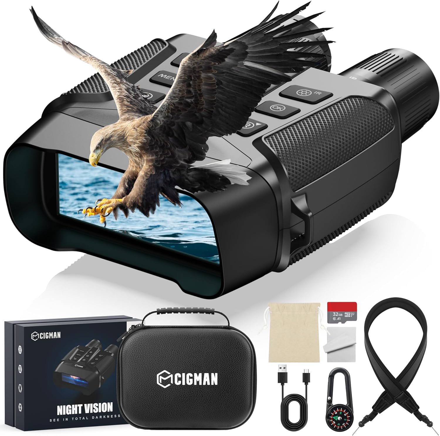 4K Night Vision Goggles, 3.99