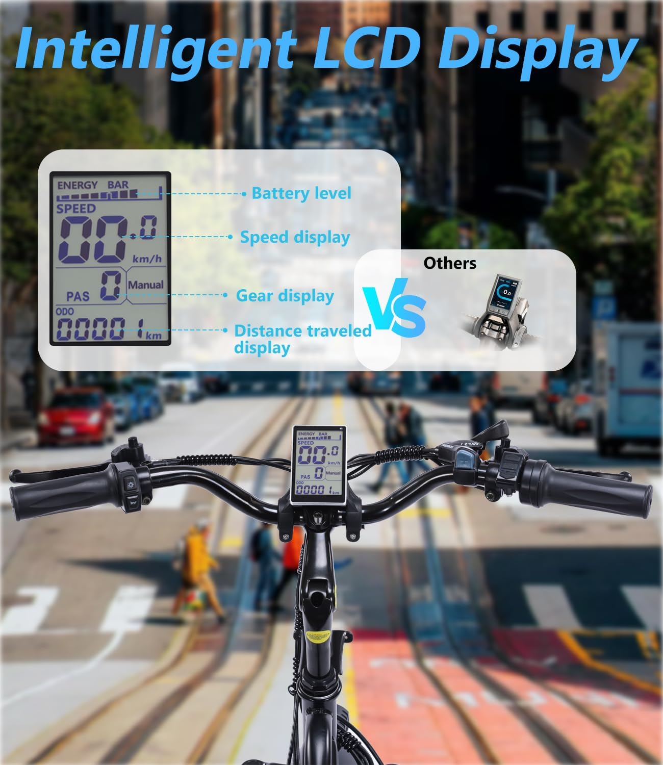 Folding Electric Tricycle for Adults,500W Electric Trike,Electric Bicycle,20