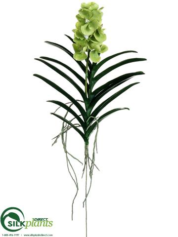 Silk Plants Direct Vanda Orchid Plant - Purple Lavender - Pack of 4