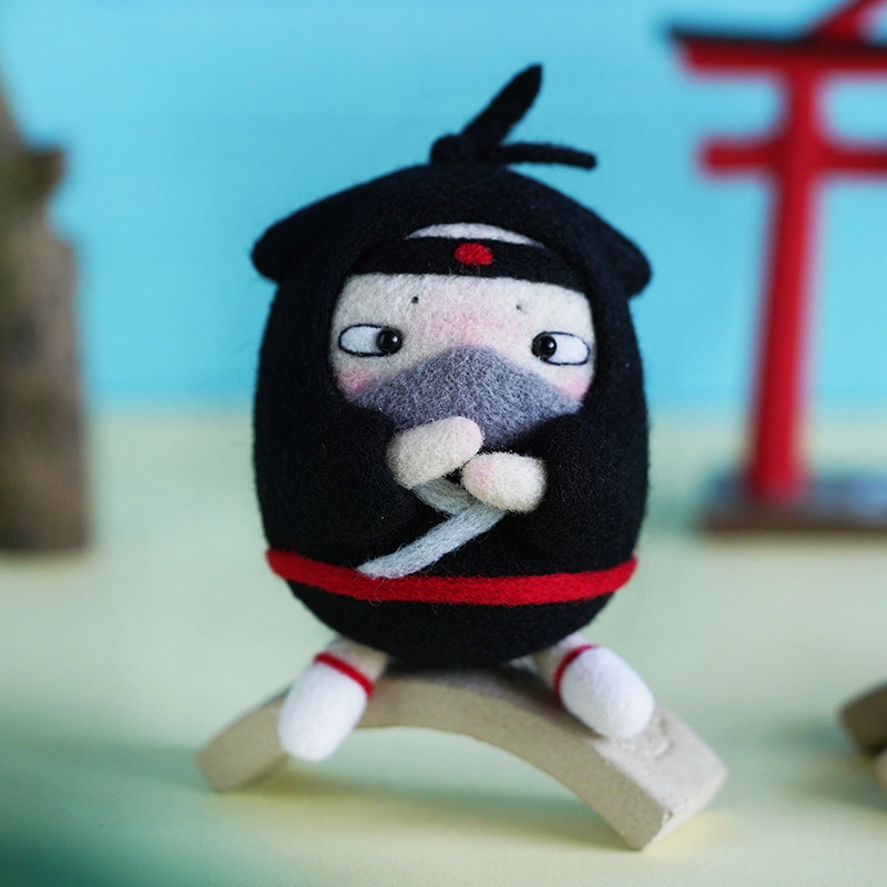 FeltingJoy - Cartoon Dolls Needle Felting Kit