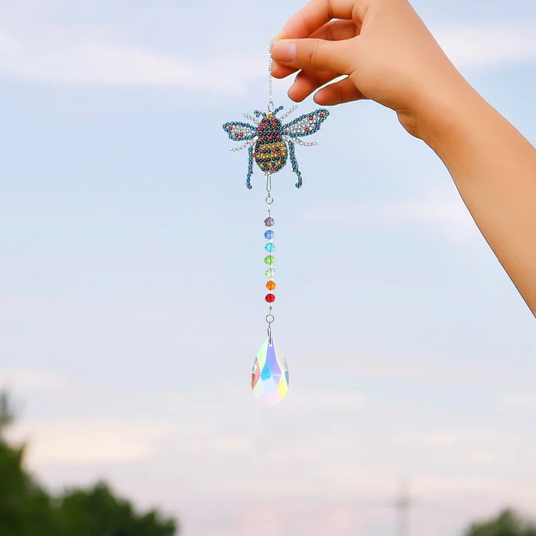 DIY Diamond Painting Wind Chime - BEE