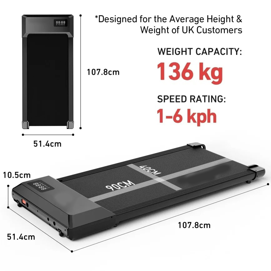 walking treadmill pad