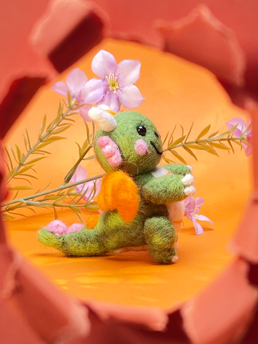 Dragon Felt Animals Needle Felting Kit