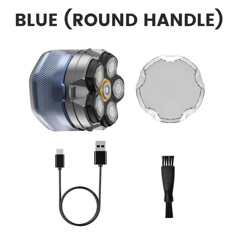 6D Waterproof Head Shaver Kit für Männer mit Glatze
