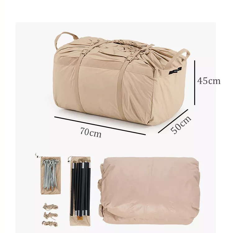 🎉⚡Hot Sale⚡Waterproof Light Weight Oxford Cloth Automatic Inflatable Tent With Camping Equipment