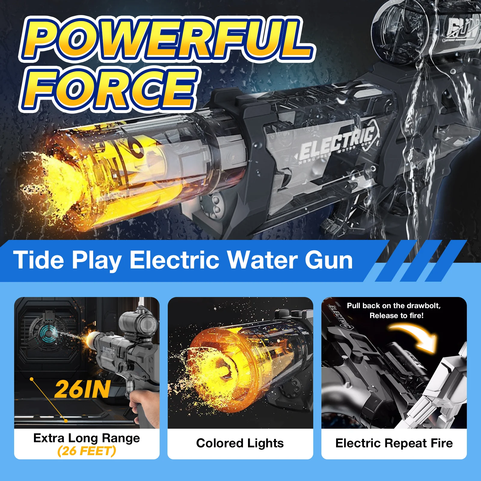 Woyuosn Battle Blaster Electric Water Gun
