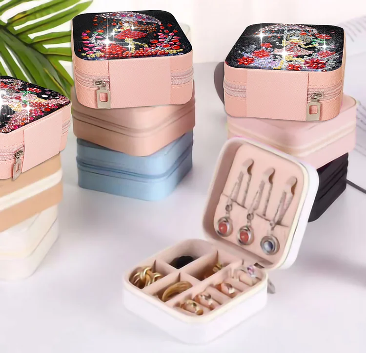 DIY Diamond Painting Cosmetic Bag - Fairy