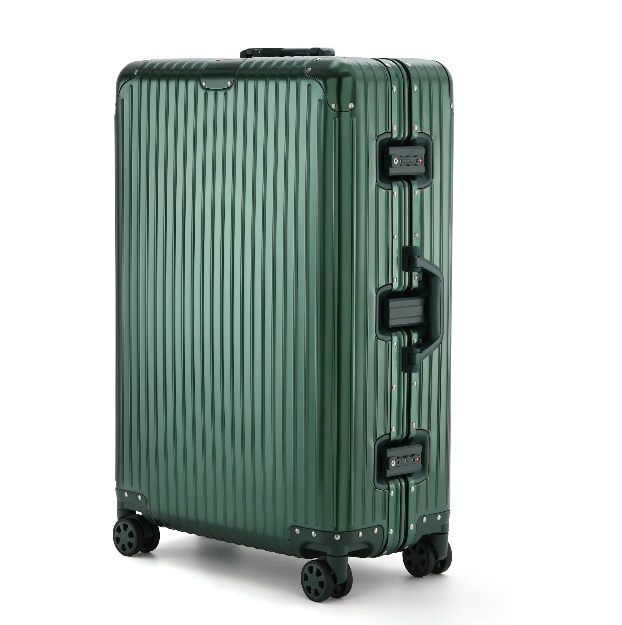 ALUMINUM SUITCASE V2 NEW, STRONGER ALUMINIUM & REMOVEABLE WHEELS