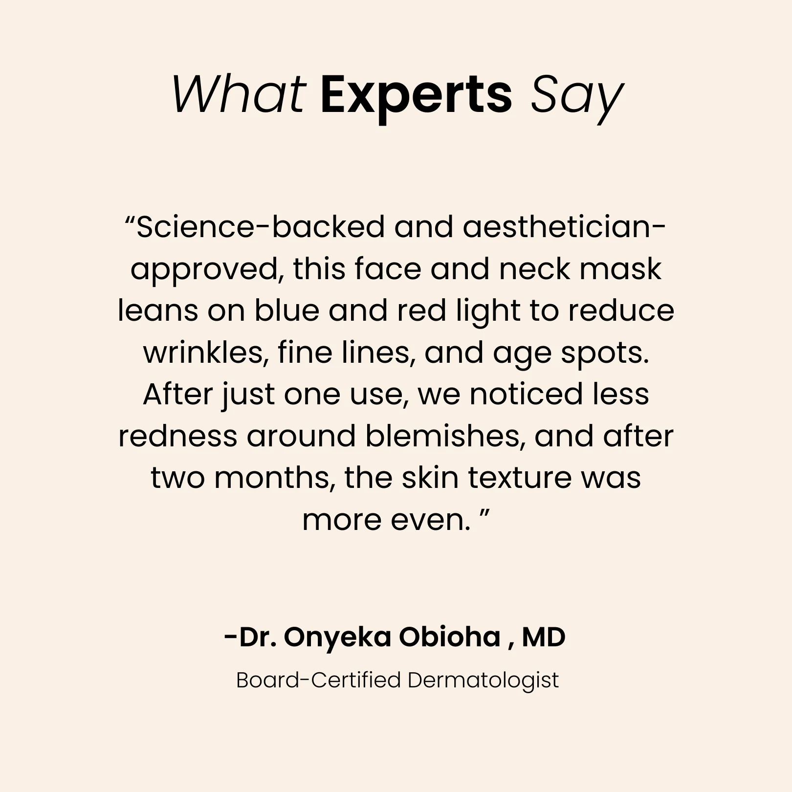 Nutriskin LED Face Mask - Red Light Therapy for Wrinkles + FREE Neck Mask ($169 Value)