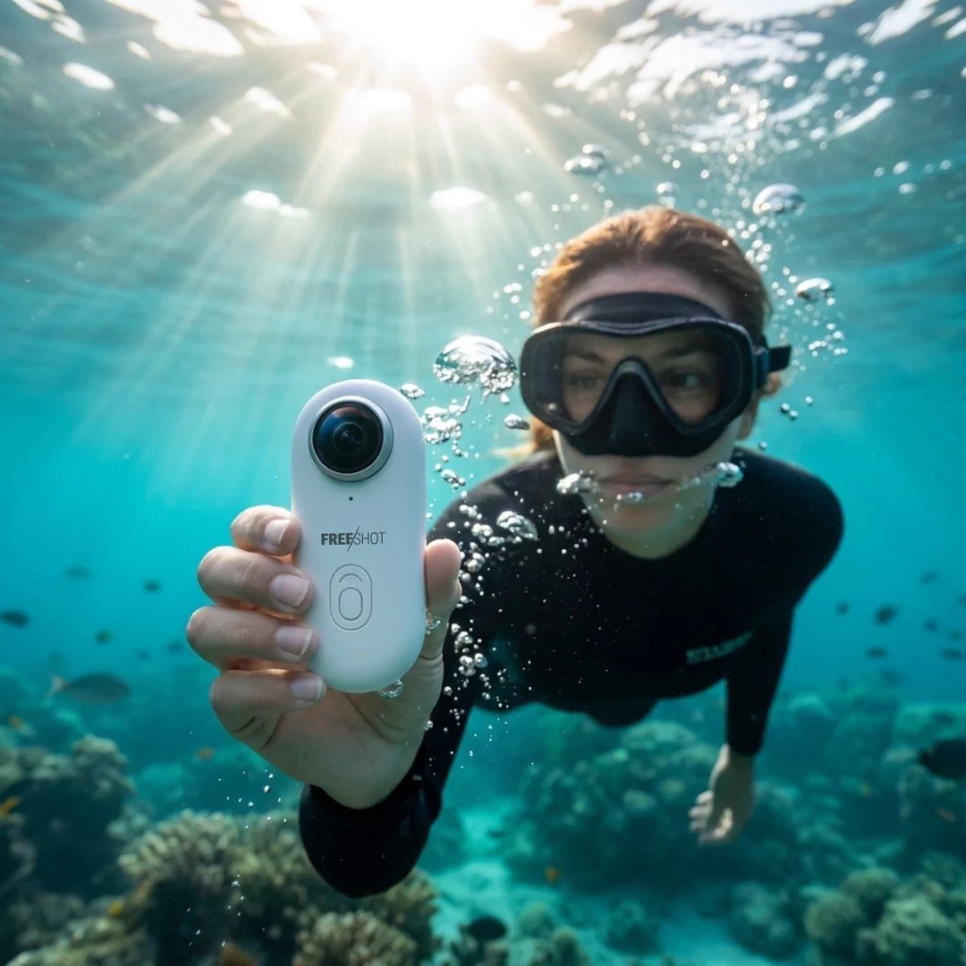 Freeshot™ - 4K Wearable Camera