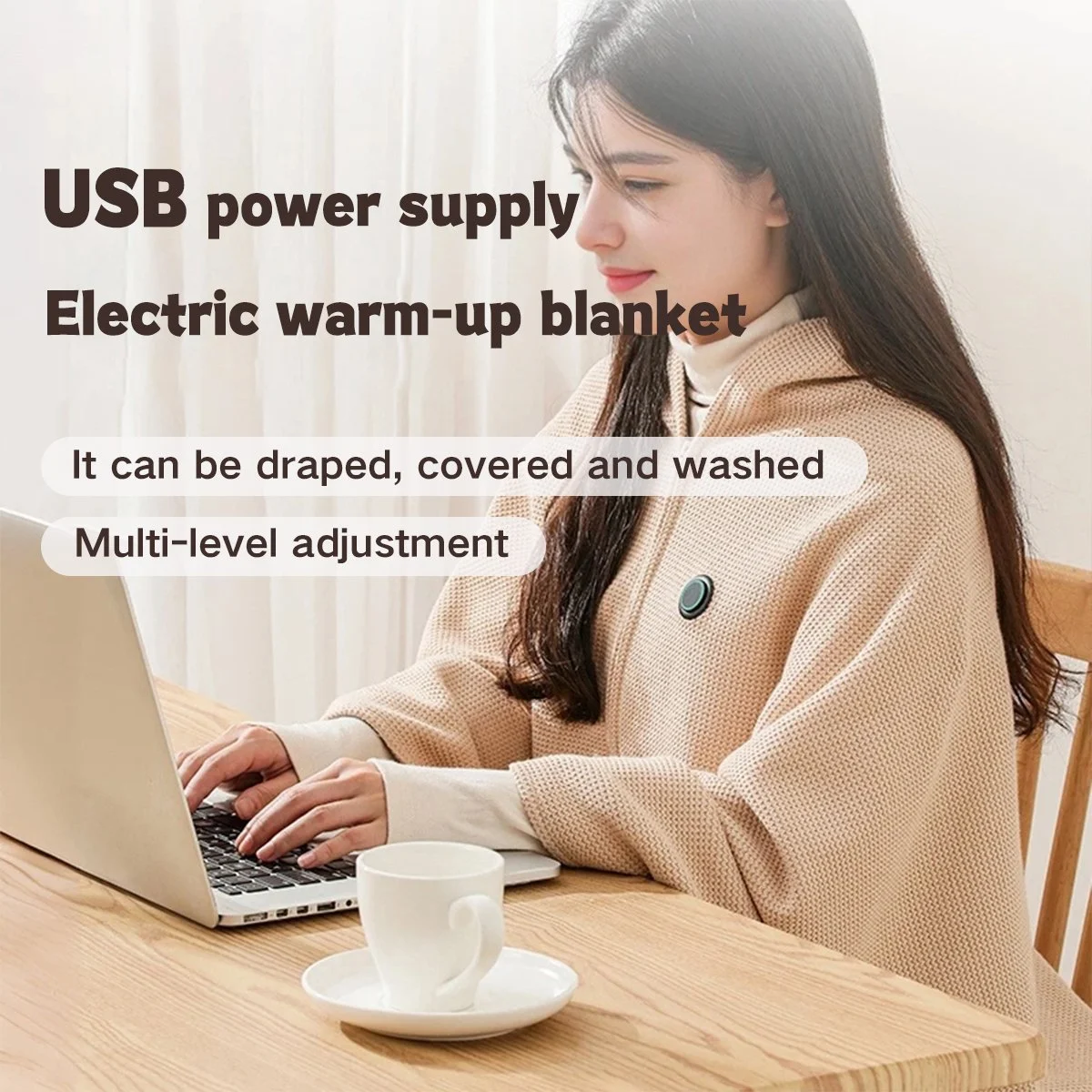 Best Winter Gifts – Portable Heated Shawl