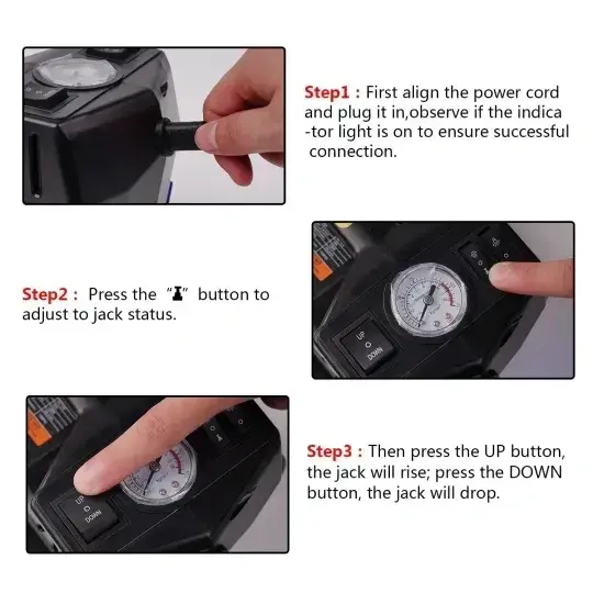 💥Last day 70% OFF💥3-in-1 Electric Hydraulic Car Jack