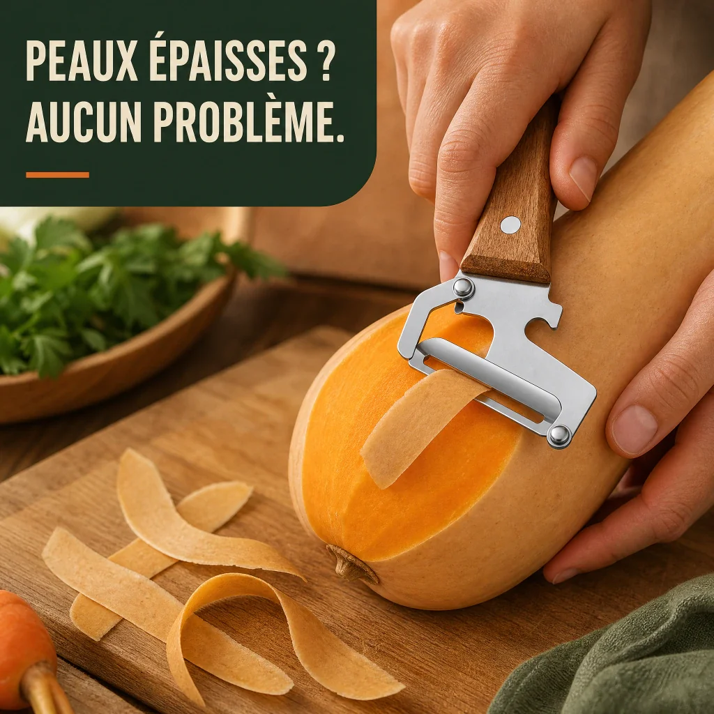 Mistglide Duo Éplucheurs - Épluchez fin, préparez plus vite