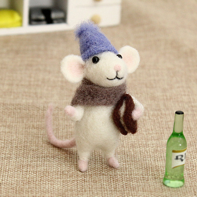 FeltingJoy - Mouse Needle Felting Kit
