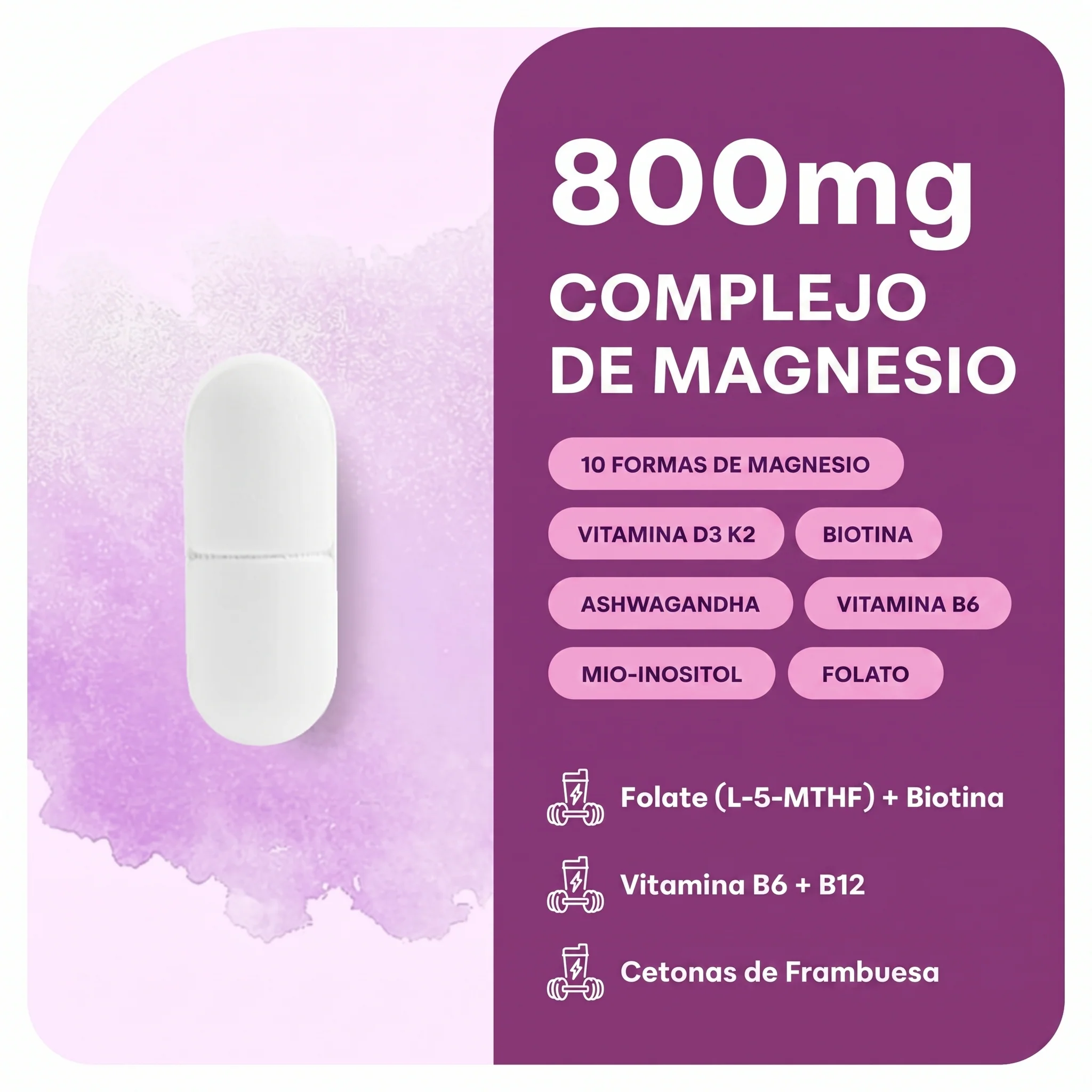 Magnesio EverHealth® 20 en 1 para Mujeres