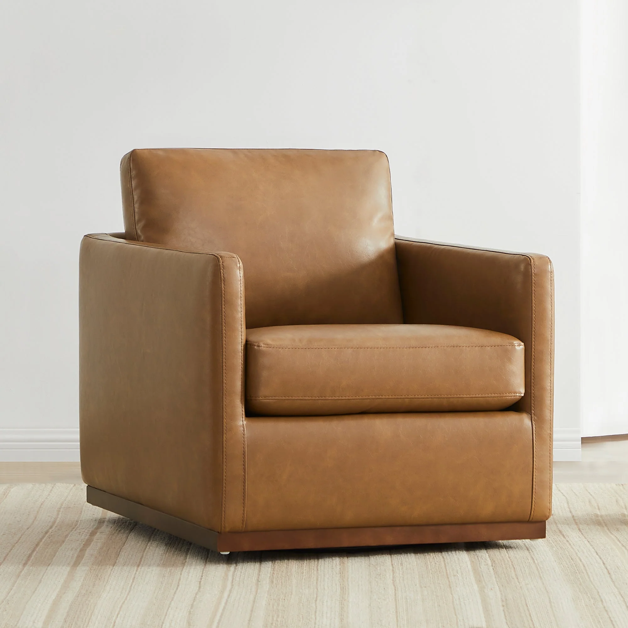Henry Modern Swivel Accent Chair