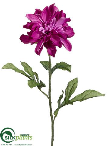 Silk Plants Direct Dahlia Spray - Red - Pack of 12
