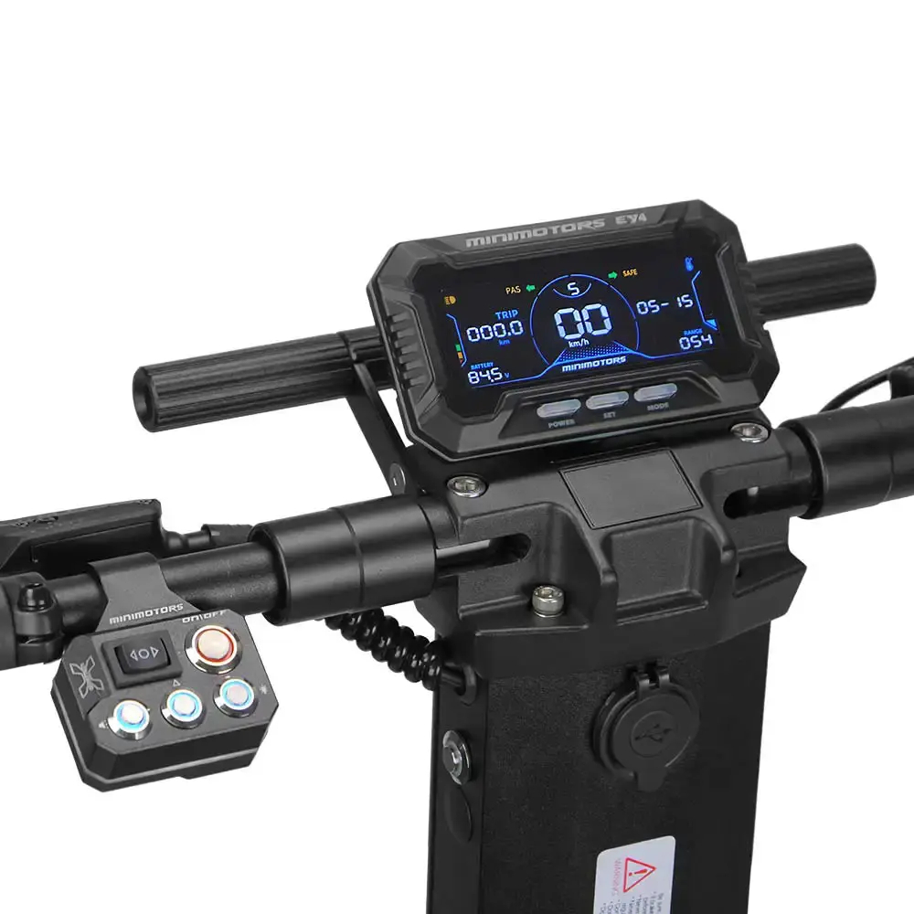 ⚡Foldable high range electric scooter.