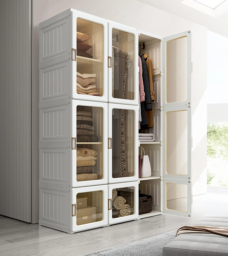 Multifunctional Foldable Modern Wardrobe Cabinets